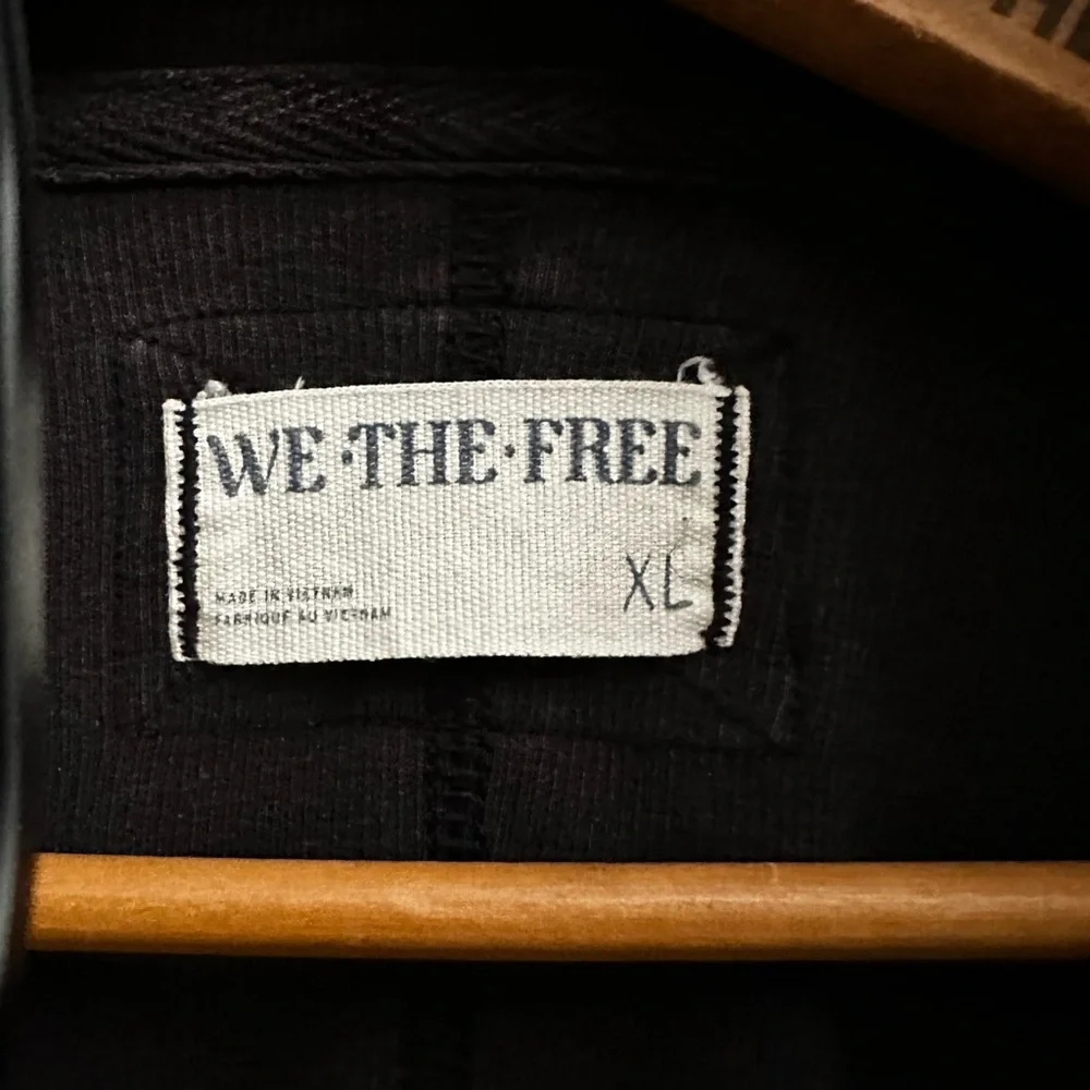 We The Free Black Button Down Shirt - Picture 3 of 3